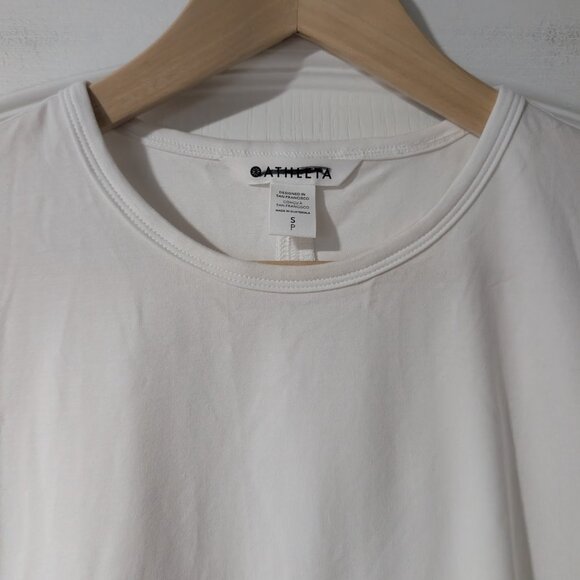 Athleta | Essential Short Sleeve Tee In White - Picture 10 of 14